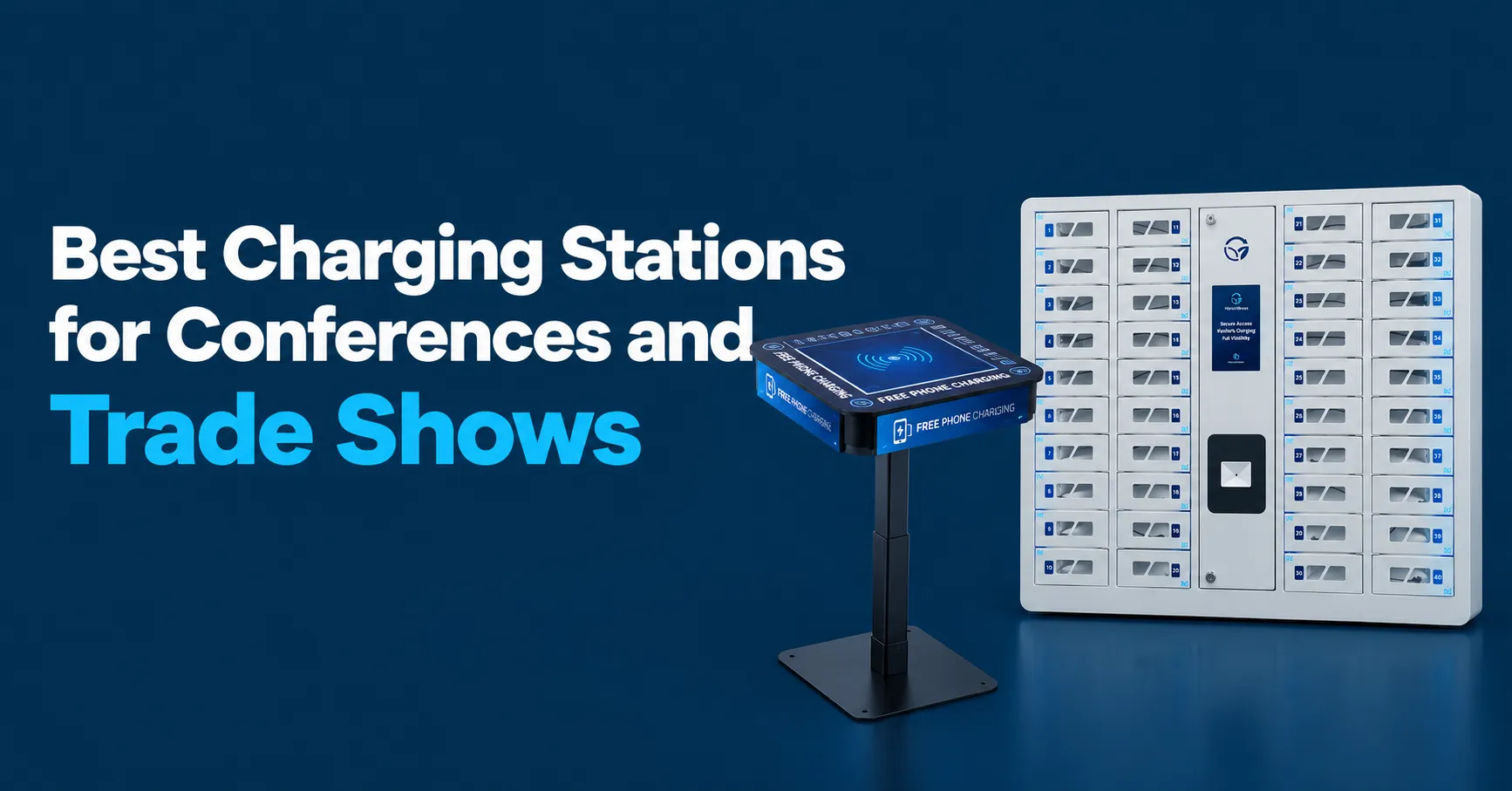 Best Charging Stations for Conferences and Trade Shows