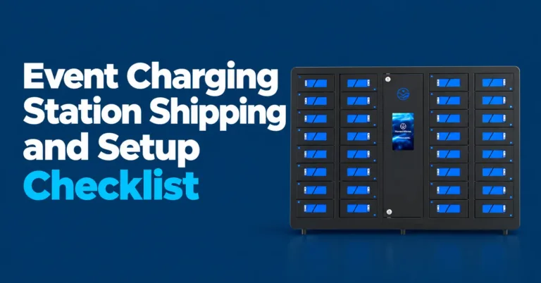 Event Charging Station Shipping and Setup Checklist
