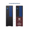 HonestWaves 10 Bay Wireless Qi2 25W Phone Charging Locker in Black - Customizable stand artwork Customizable stand artwork for the 10 Bay Wireless Qi2 25W Phone Charging Locker