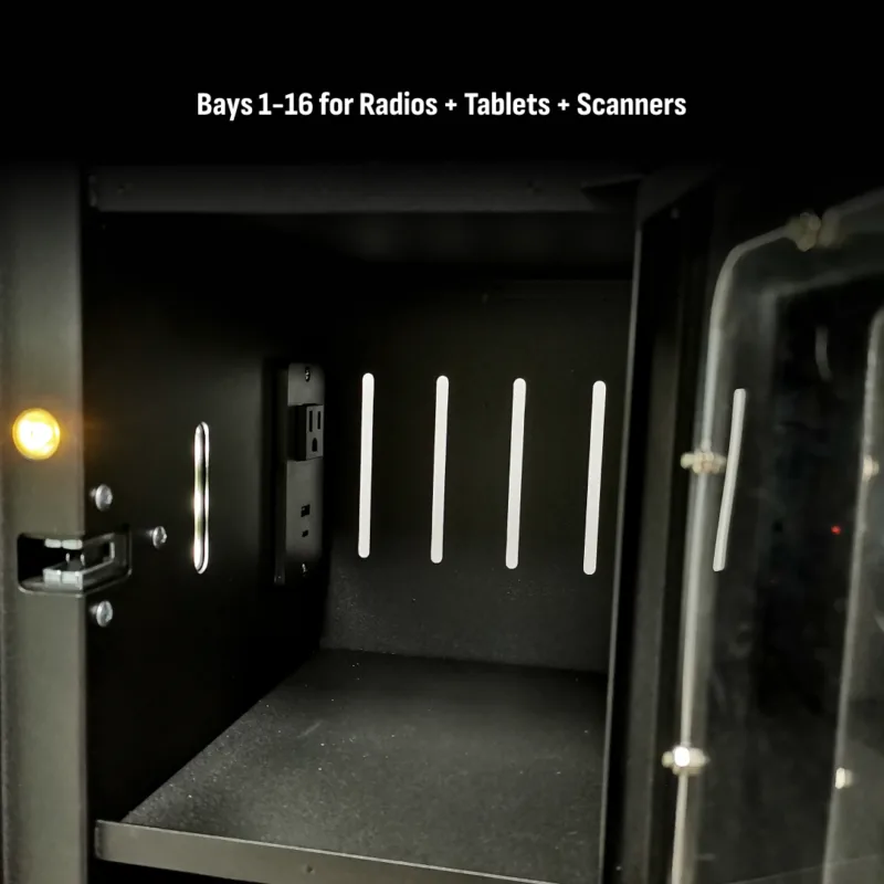 20 Bay Radio and Tablet Smart Charging Locker