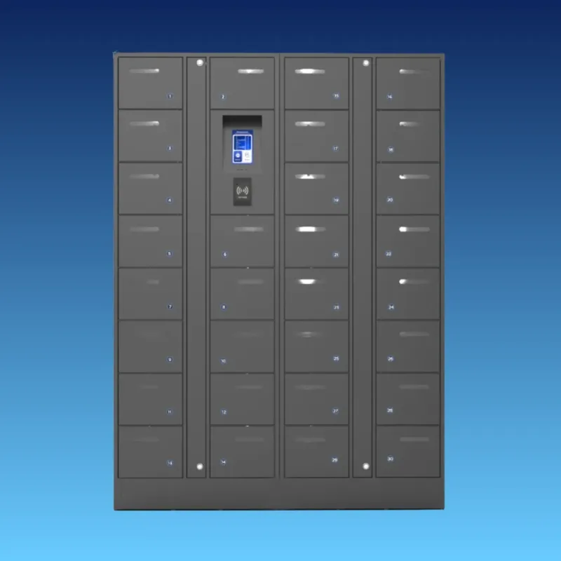 HonestWaves-30-Bay-Smart-Locker-for-Scanners-and-Tablets-Front HonestWaves-30-Bay-Smart-Locker-for-Scanners-and-Tablets-Front