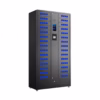 HonestWaves - 30 Bay Smart Secure Chromebook Laptop Locker in Black - Facing Right 30 Bay Smart Secure Chromebook Laptop Locker