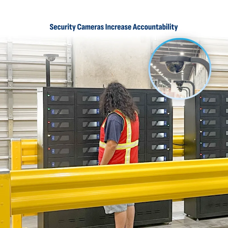 HonestWaves - 32 Bay Scanner and Tablet Smart Charging Locker - Has Security Cameras to Increase Accountability Scanner and Tablet Smart Charging Locker