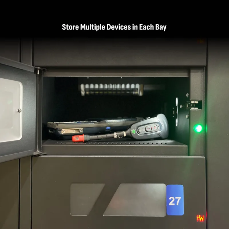 HonestWaves - 32 Bay Scanner and Tablet Smart Charging Locker - Store multiple devices in each bay Scanner and Tablet Smart Charging Locker
