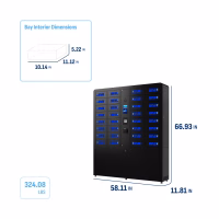 32 Bay Device Smart Charging Locker