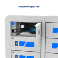 40 Bay EDU Smart Phone Charging Locker for Students - Integrated Charging Cables