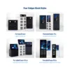 HonestWaves Battery Pack Rental Kiosks are available in four unique styles with vertical and horizontal screens PortablePower Ultra Battery Pack Charger Rental Kiosk