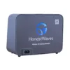 HonestWaves - ChargeHub 5 - Phone Charging Station in Black - Back View Power Outlet Back View with Power Outlet of the ChargeHub 5