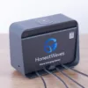 HonestWaves - ChargeHub 5 - Phone Charging Station in Black - Cables Extended Lid Closed Cables Extended with Lid Closed on the ChargeHub 5 Phone Charging Station