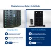 HonestWaves Charging Lockers vs Battery Rental Kiosks comparison Portable Power gallery image PortablePower Rental Battery Pack Kiosks
