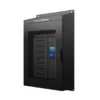 HonestWaves - ClimateGuard 8 - Outdoor Phone Charging Locker in Black - Facing left closed ClimateGuard - Outdoor Phone Charging Locker