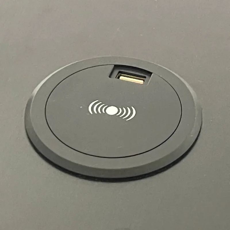 Wireless Charging USB Zone on the Pop-up Table 6 Pro