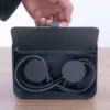 HonestWaves - PortableCharge 5 - Phone Charging Station in Black - Hidden Cable Management Hidden Cable Management inside the PortableCharge 5 Phone Charging Station