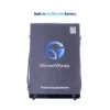 HonestWaves - PortableCharge 6 - Phone Charging Station in Black - Built In 10,000 mAh Battery Built In 10,000 mAh Battery on the PortableCharge 6 by HonestWaves