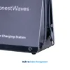 HonestWaves - PortableCharge 6 - Phone Charging Station in Black - Built In Cable Management Built In Cable Management for the PortableCharge 6 Phone Charging Station