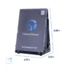 HonestWaves - PortableCharge 6 - Phone Charging Station in Black - Dimensions and Weight Dimensions and Weight of the PortableCharge 6