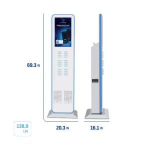 PortablePower 24 Elite in white - Dimensions and Weight