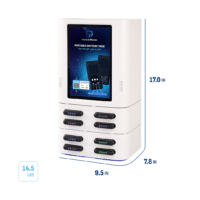PortablePower 8 Pro in White - Dimensions and Weight