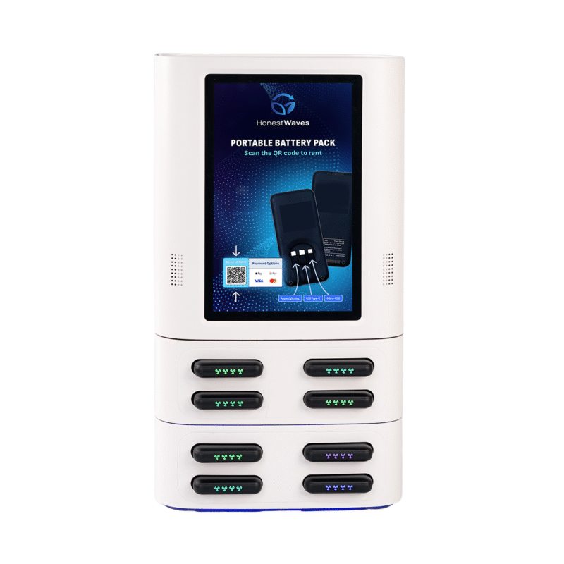 PortablePower 8 Pro in White - Front
