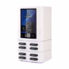 HonestWaves - PortablePower 8 Pro in White - Looking Left PortablePower Pro Battery Pack Rental Kiosks