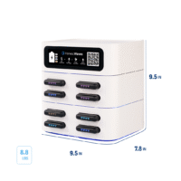 PortablePower 8 in White - Dimensions and Weight