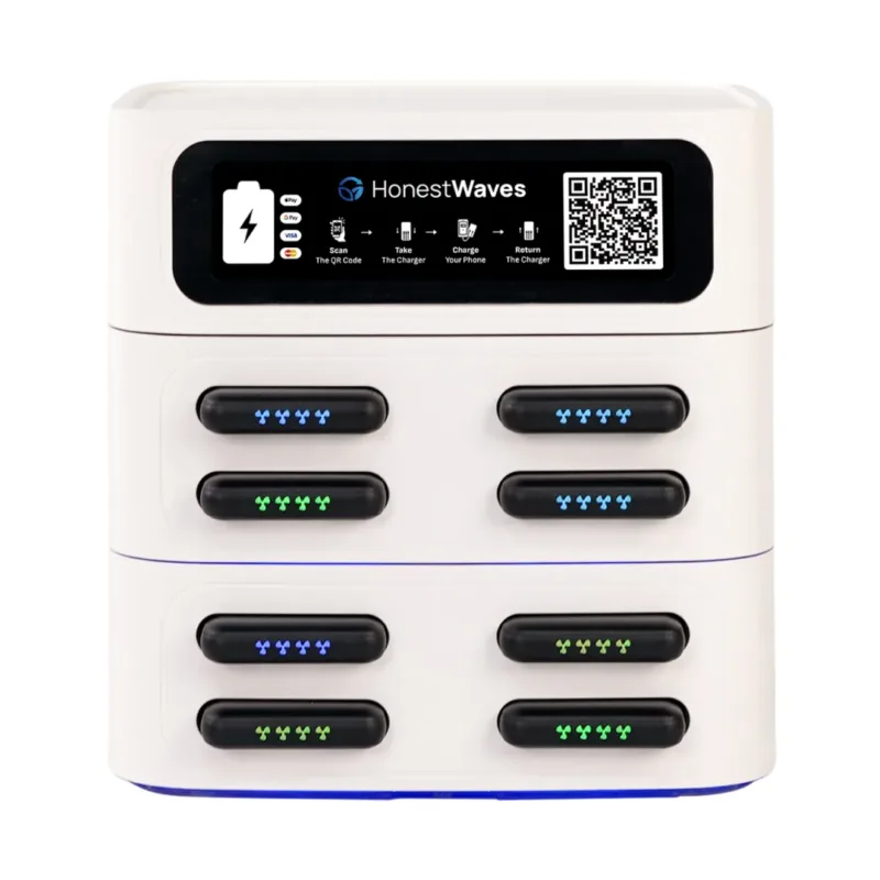 PortablePower 8 in White - Front