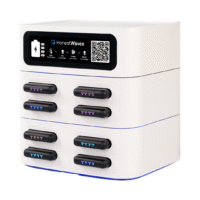 PortablePower 8 in White - Looking Left