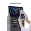HonestWaves - PortablePower Ultra - battery rental kiosks use a qr code to rent and sell batteries to patrons PortablePower Ultra Battery Pack Charger Rental Kiosk