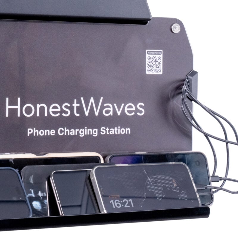 Close Up of Right Side of PowerWall 8 with Cables
