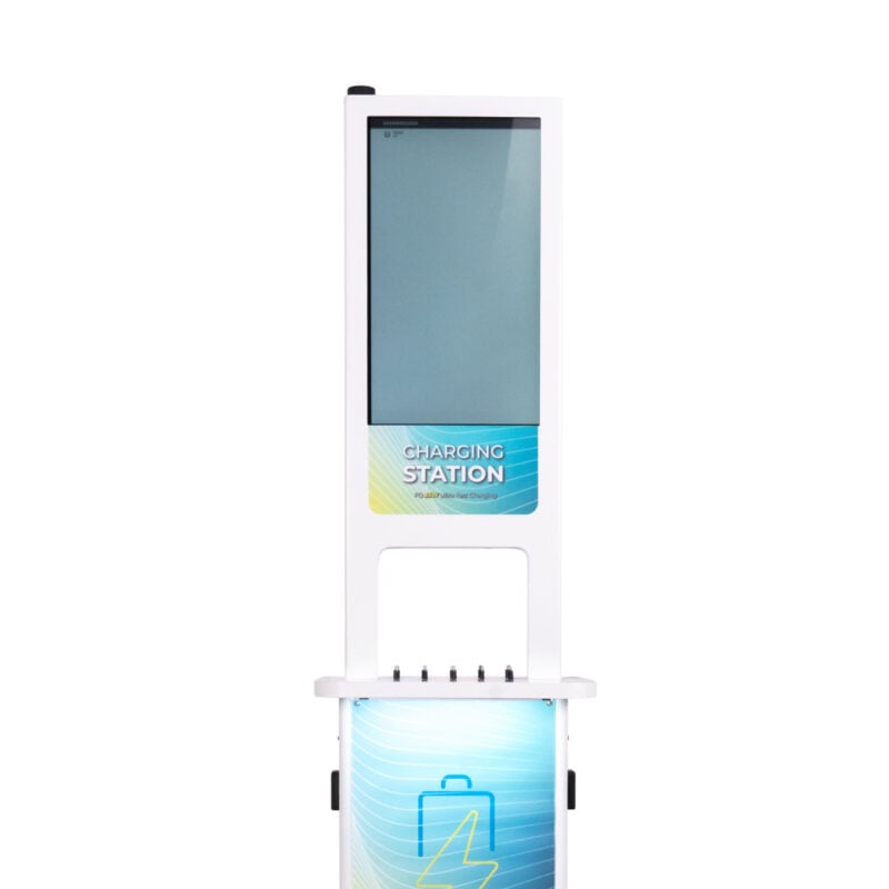 Front View of Top Half of the ProCharge 12 Phone Charging Station
