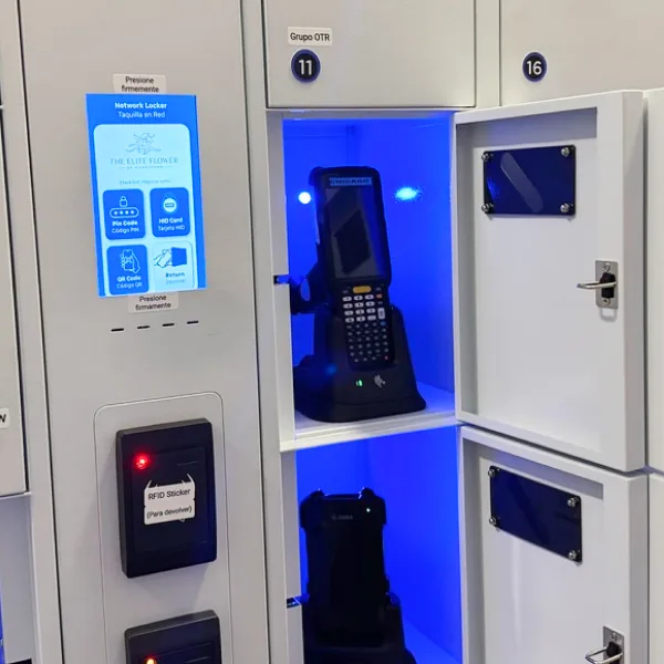HonestWaves Secure Charging Lockers with Universal Charging