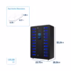HonestWaves SecureCharge 20 in Black - Dimensions and Weight Dimensions and Weight of the SecureCharge 20 in Black