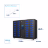 Dimensions and weight of the SecureCharge 32