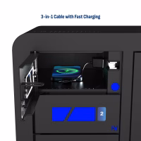 SecureCharge 34 includes 3 in 1 fast charging cables