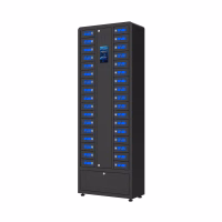 SecureCharge 34 phone charging locker looking left