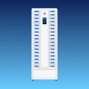 HonestWaves-SecureCharge-34-phone-charging-locker-in-White-Front SecureCharge 34 Charging Locker