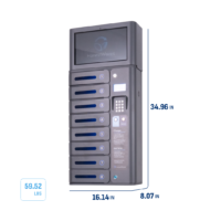 Dimensions and Weight of the SecureCharge 8 Pin Pro
