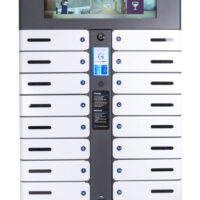 Locker Bays of the SecureTech 16 Closed