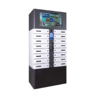 SecureTech 16 Device Charging Locker Looking to the Right