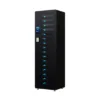 HonestWaves SecureTech 16 no screen Device Charging Locker in Black - Facing Left SecureTech 16 Charging Locker
