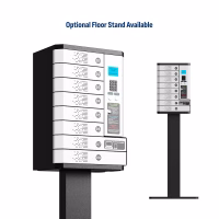 HonestWaves - SecureTech 8 Plus - Device Charging Locker - Optional Floor Stand Available SecureTech 8 Plus