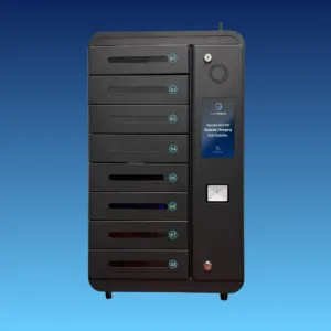HonestWaves-Smart-Locker-8-Cloud-Connected-Phone-Charging-Locker-in-Black-Front HonestWaves-Smart-Locker-8-Cloud-Connected-Phone-Charging-Locker-in-Black-Front