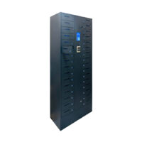 Smart SecureCharge 32 Phone Charging Locker looking to the right