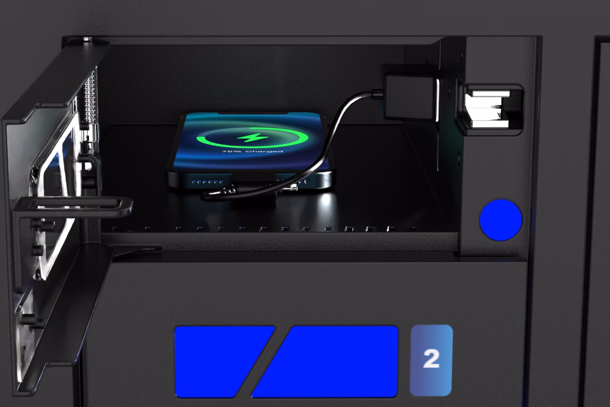 HonestWaves brings centralized charging and security to phone lockers