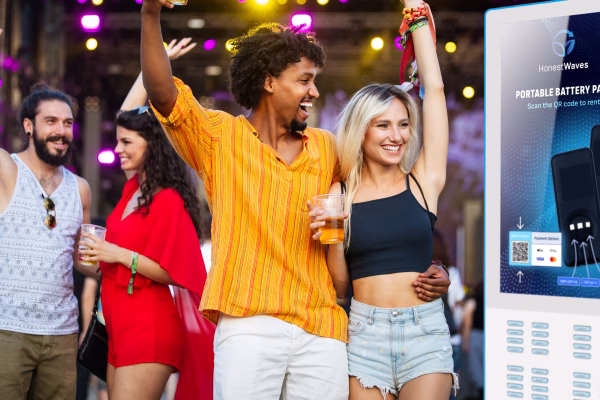 HonestWaves phone charging solutions provide convenience and connectivity for conventions