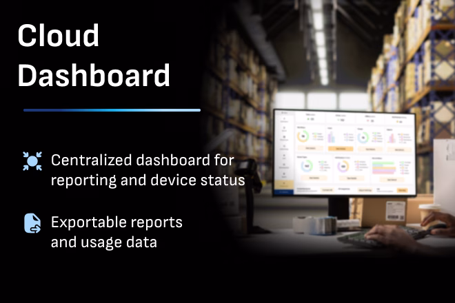 HonestWaves provides a Cloud Dashboard for Smart Lockers