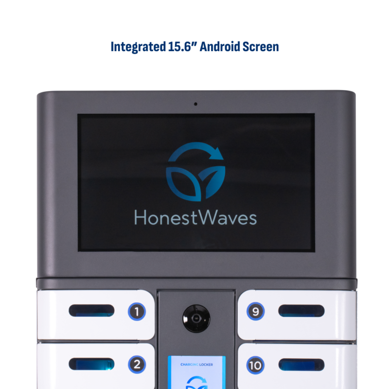 Integrated Android Video Screen for the SecureCharge 16 Pro