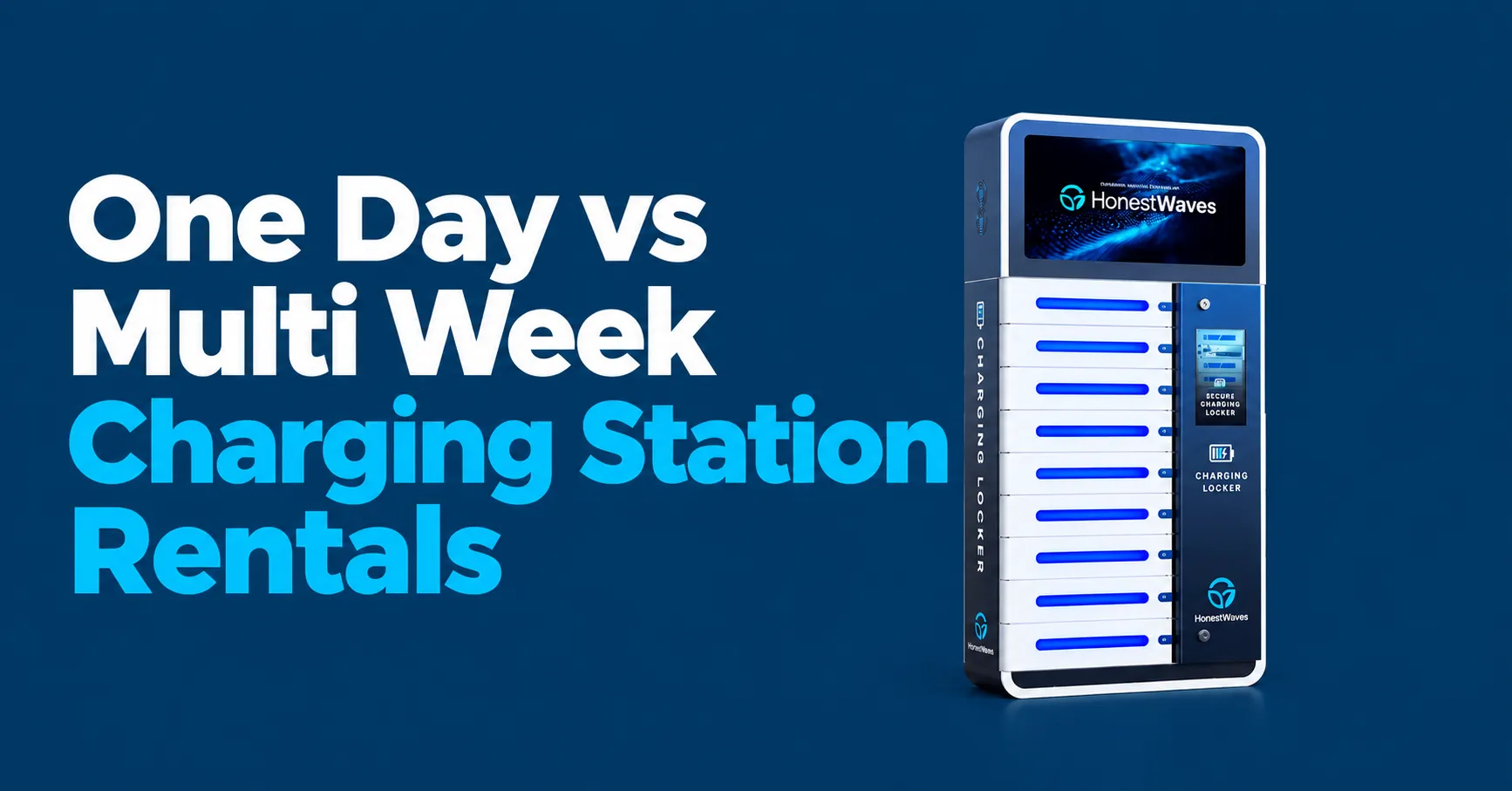 One Day vs Multi Week Charging Station Rentals