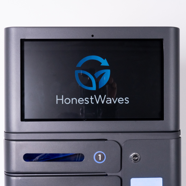 Optional top display for HonestWaves Phone Charging Lockers