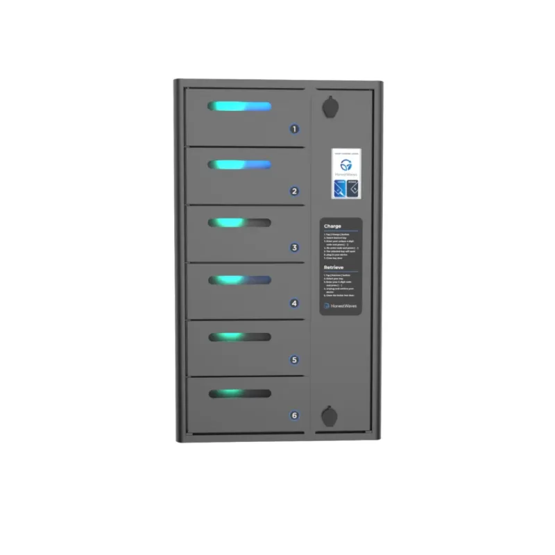 Outdoor Phone Charging Locker 3
